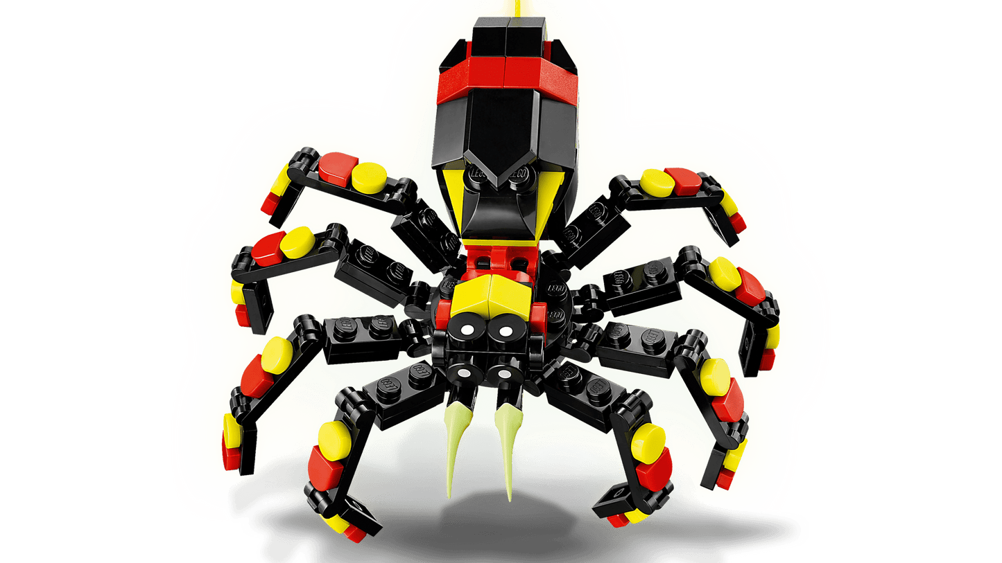 Animali Selvatici: Ragno Trasformista 3 in 1 LEGO Creator 31159