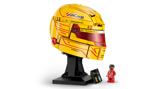 Casco di Lewis Hamilton Scuderia Ferrari HP Lego Editions 43022