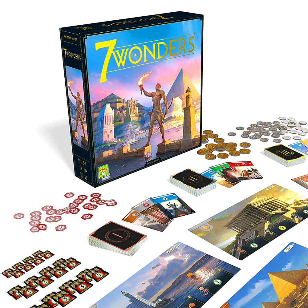 7 Wonders nuova edizione Asmodee family gestionale