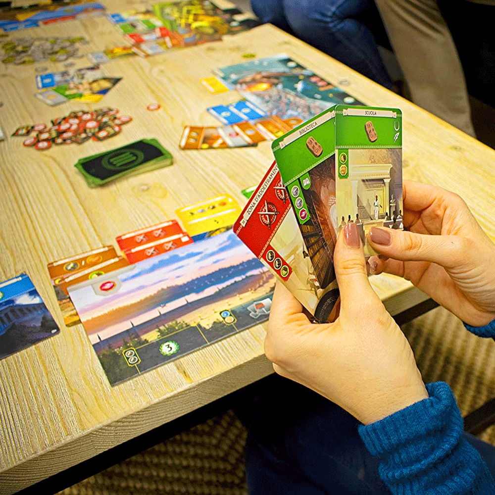 7 Wonders nuova edizione Asmodee family gestionale