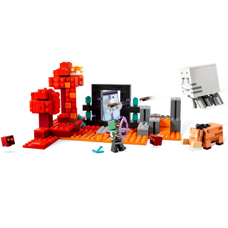 Agguato nel Portale del Nether LEGO Minecraft 21255