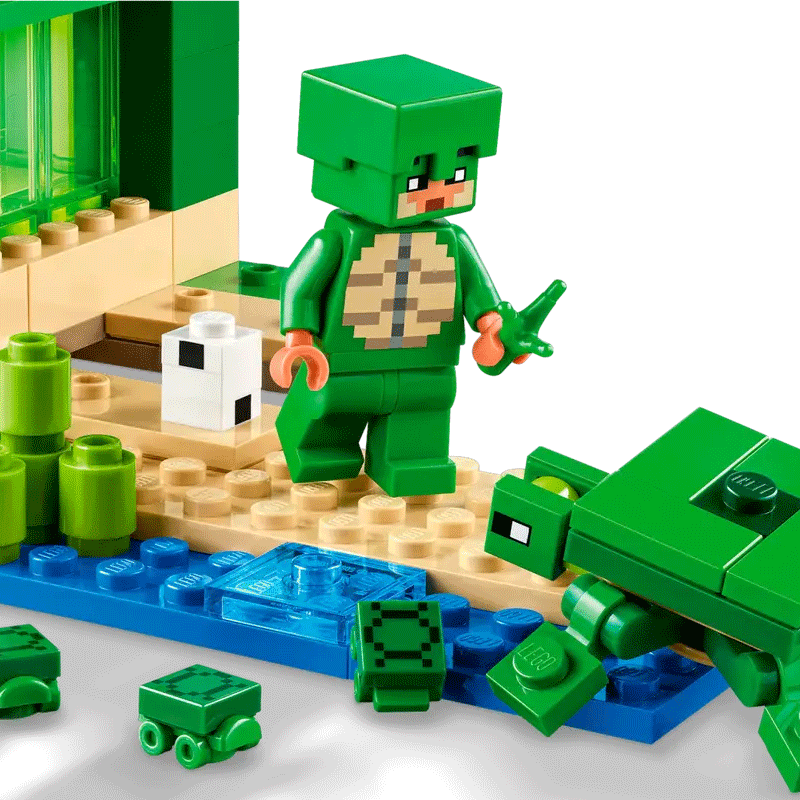 Beach House della tartaruga LEGO Minecraft 21254