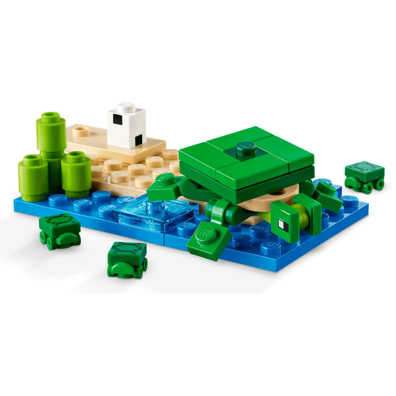 Beach House della tartaruga LEGO Minecraft 21254