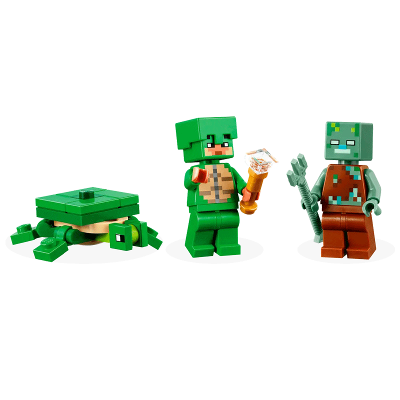 Beach House della tartaruga LEGO Minecraft 21254