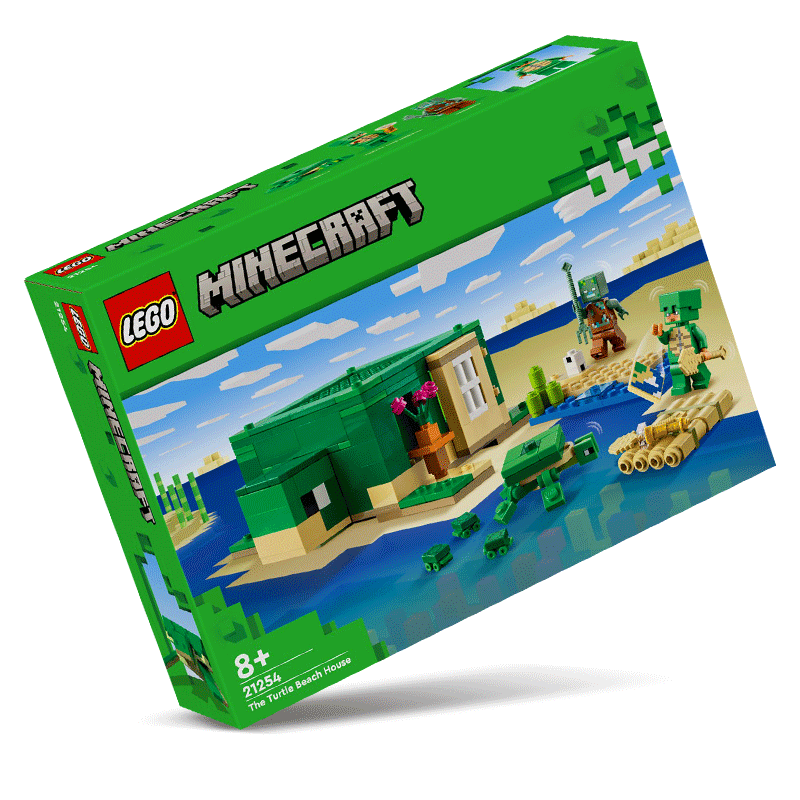 Beach House della tartaruga LEGO Minecraft 21254
