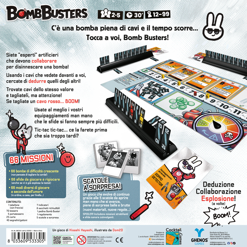 Bomb Busters Ghenos Games Cooperativi Esperti 803360953305