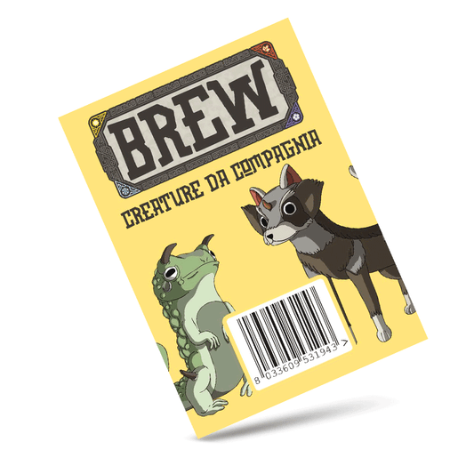 Brew carte promo Creature da Compagnia Ghenos Games