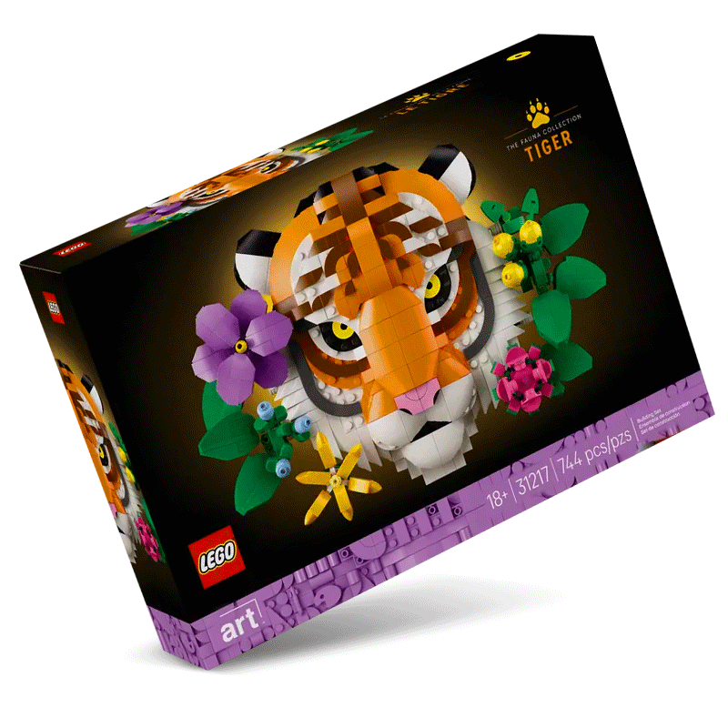 Collezione animali: Tigre LEGO ART 31217