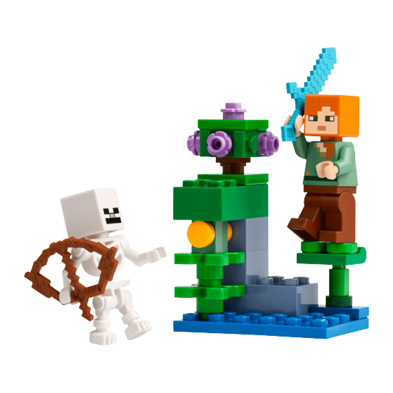 Duello nella Grotta Lussureggiante LEGO Minecraft 30705