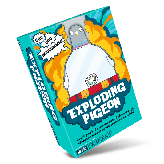 Exploding Pigeon Asmodee Carte Party Games 0810171410887
