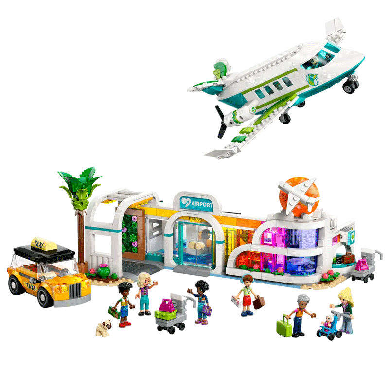 Heartlake City Airport and Airplane LEGO Friends 42656