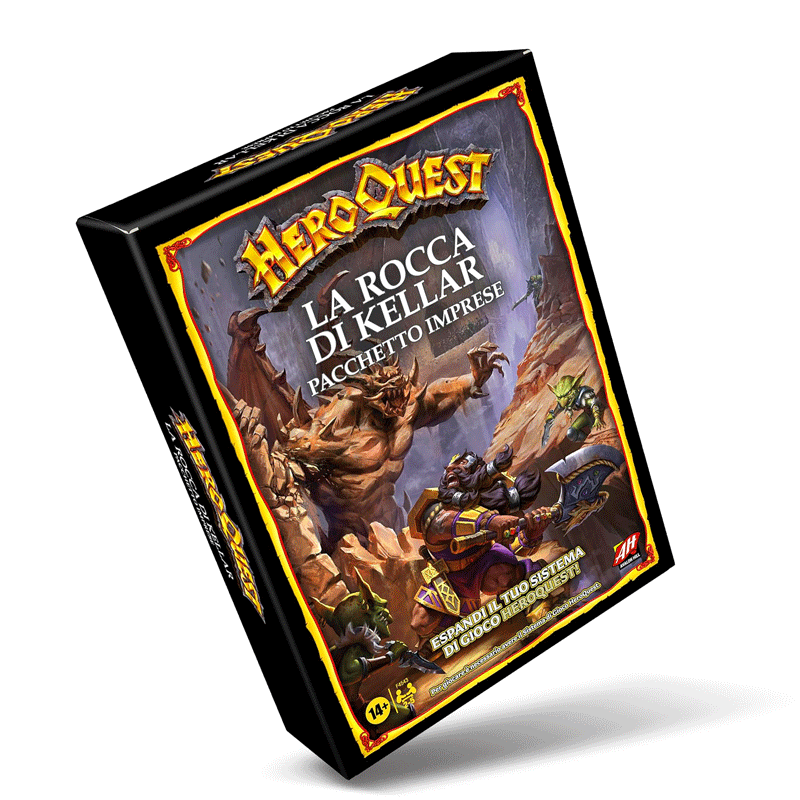 Heroquest - espansione La Rocca di Kellar Hasbro Avventura Family 5010993938469
