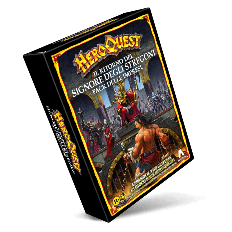 Heroquest espansione Il Ritorno del Signore degli Stregoni Hasbro 5010993938865