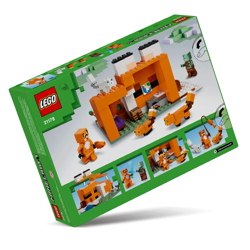 Il Capanno della Volpe LEGO Minecraft 21178