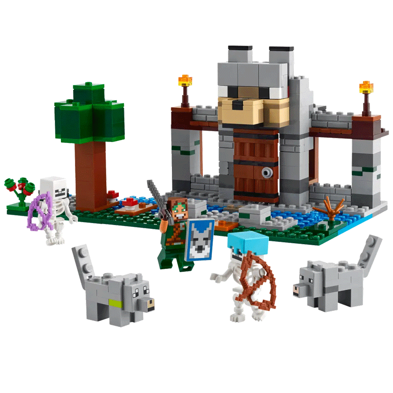 Il Castello del Lupo LEGO Minecraft 21261