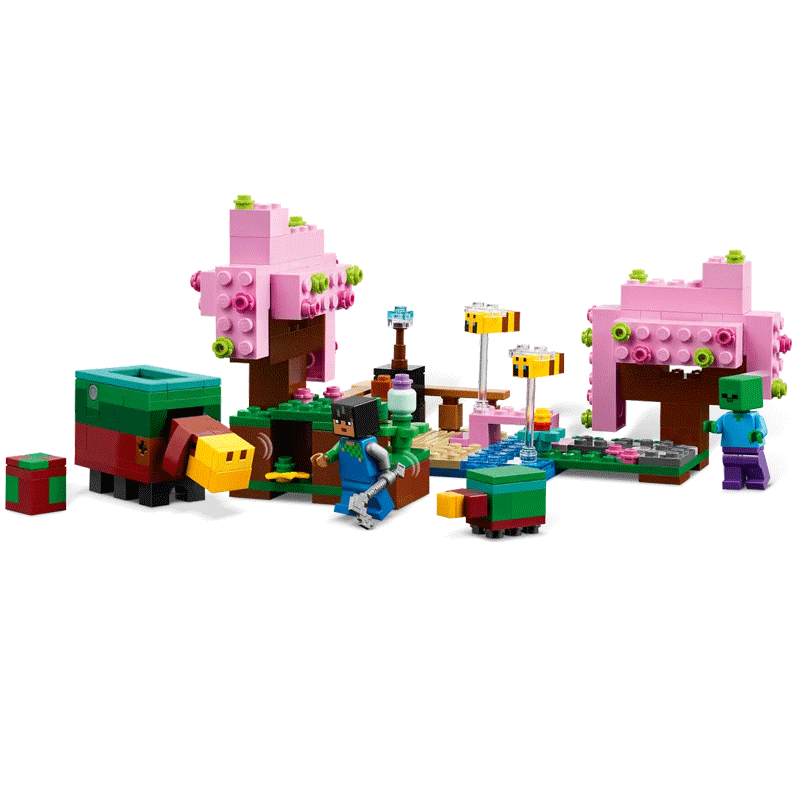Il Giardino del Ciliegio in Fiore LEGO Minecraft 21260