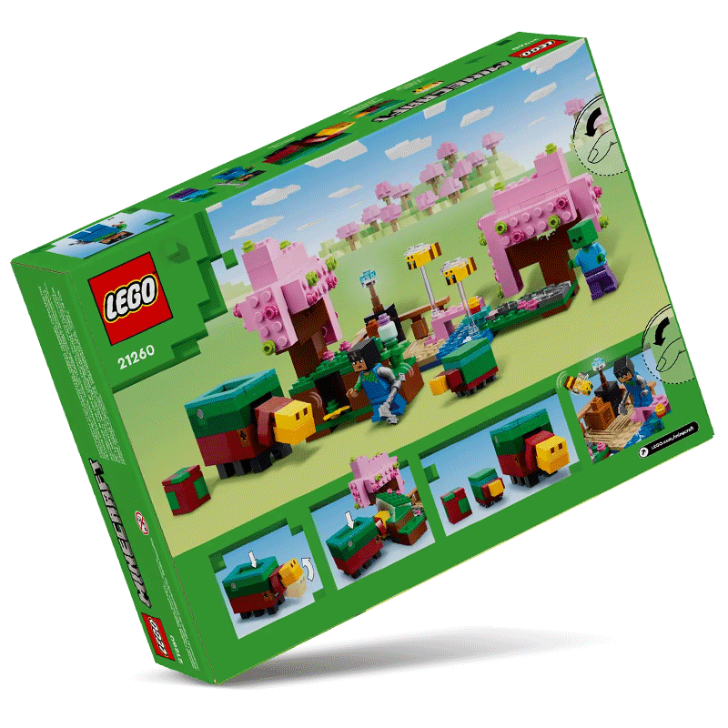 Il Giardino del Ciliegio in Fiore LEGO Minecraft 21260