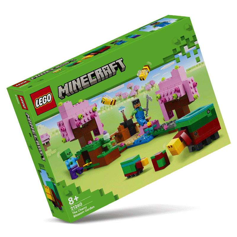 Il Giardino del Ciliegio in Fiore LEGO Minecraft 21260