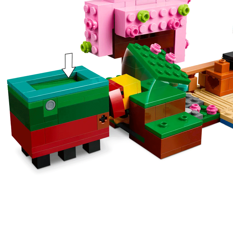 Il Giardino del Ciliegio in Fiore LEGO Minecraft 21260