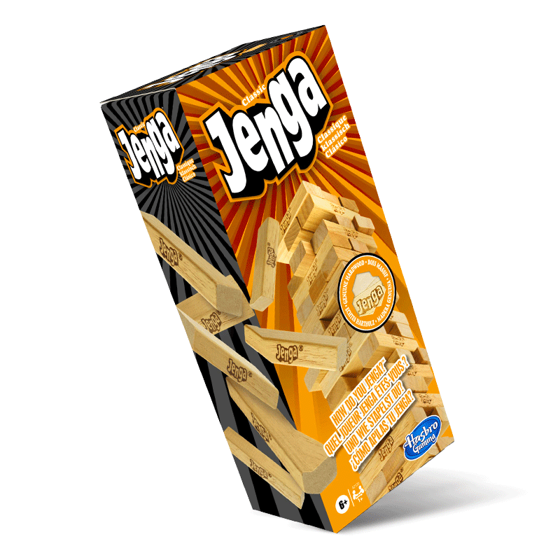 Jenga Classic Hasbro party game 5010993484096