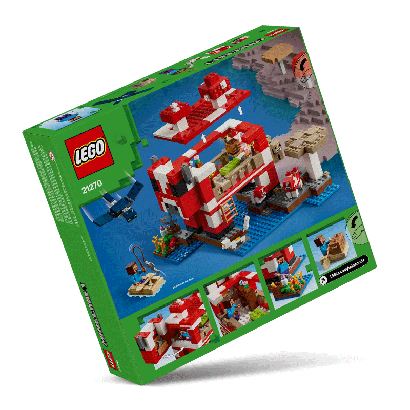 La Casa del Mooshroom LEGO Minecraft 21270