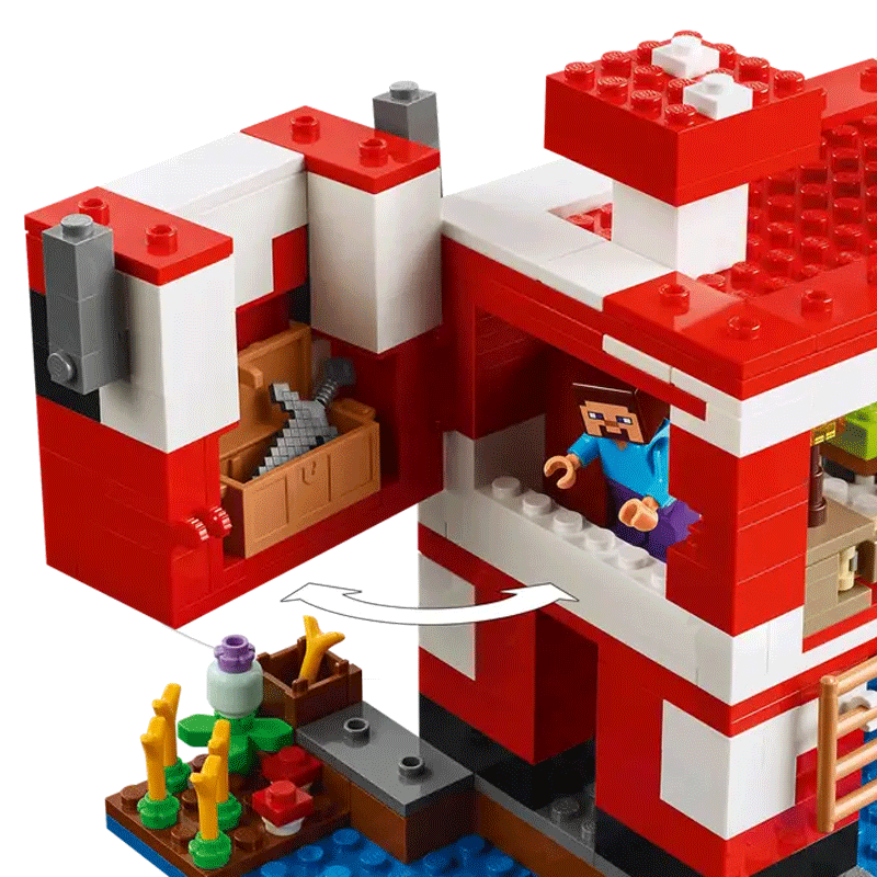 La Casa del Mooshroom LEGO Minecraft 21270