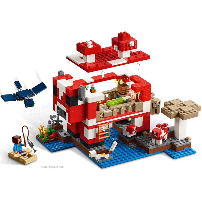 La Casa del Mooshroom LEGO Minecraft 21270
