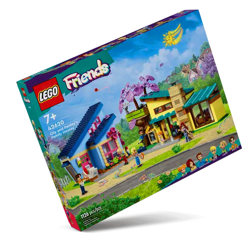 Le Case di Olly e Paisley LEGO Friends 42620