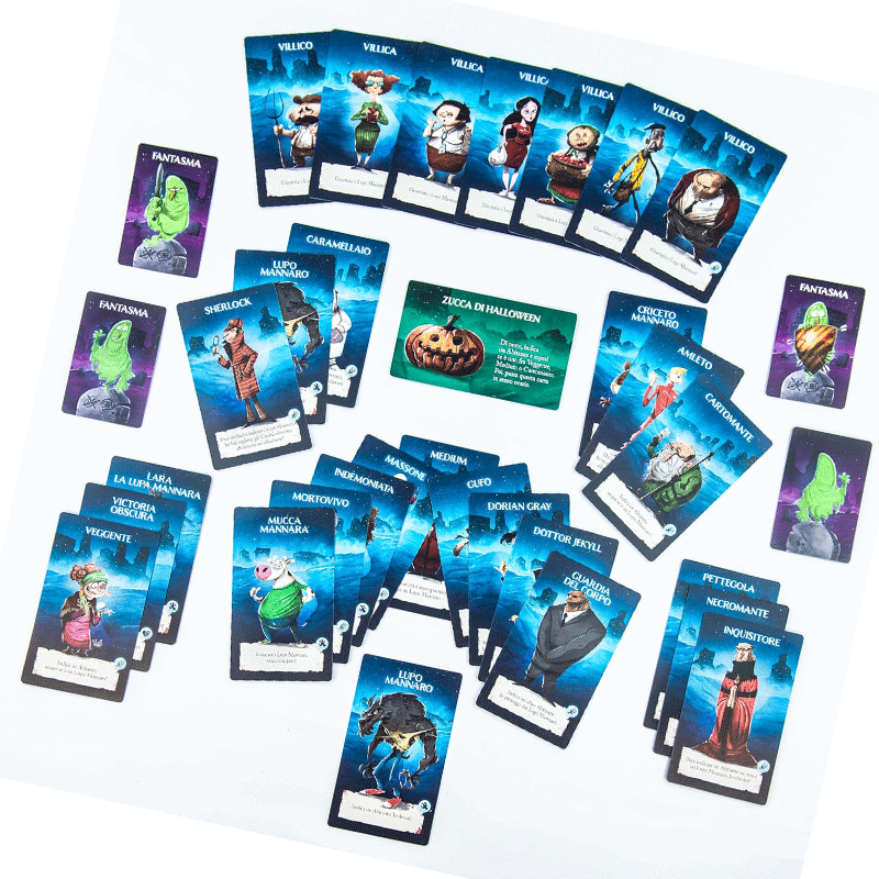 Lupus in Tabula edizione Luna Piena DV Giochi Carte Party Games 8032611692079