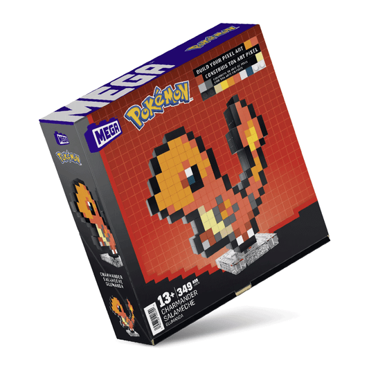 MEGA Construx Pokémon Pixel Art: Charmander 194735190799