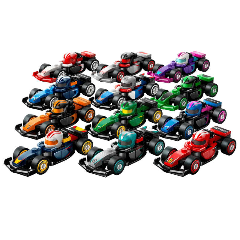 Minifigures Monoposto di F1 da Collezione LEGO 71049