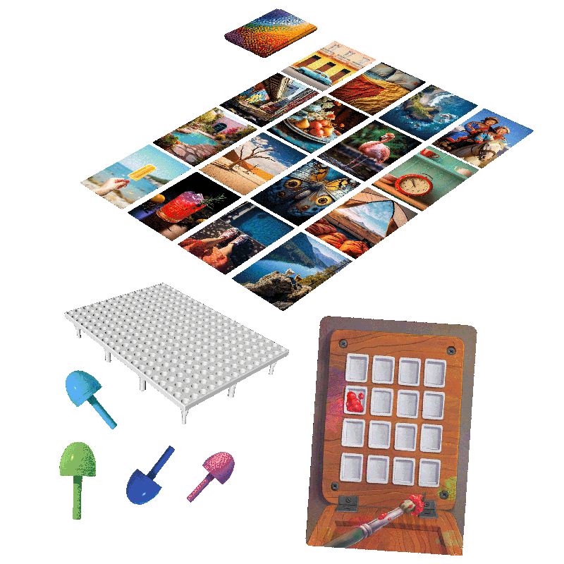 Point Art Cranio Creations party game competitivo o cooperativo 8034055586860