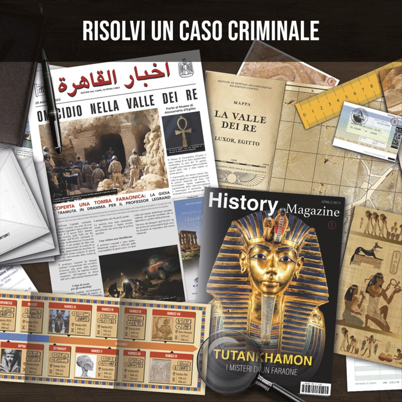 Profiler - Mistero nella Valle dei Re Ms Edizioni Investigativi Esperti 9791255770565