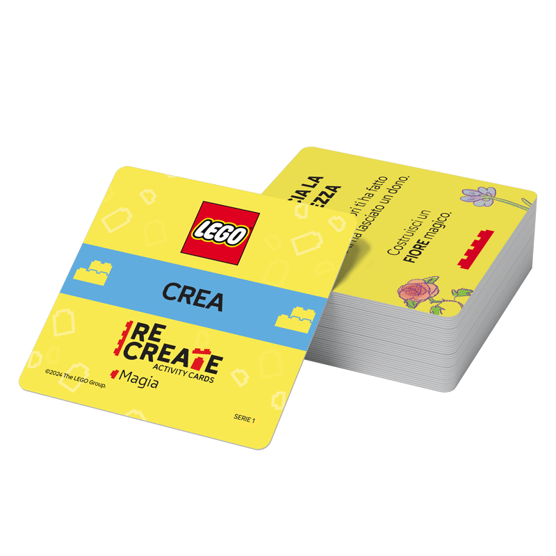 ReCreate Activity Cards Magia LEGO carte party games 8054144618029