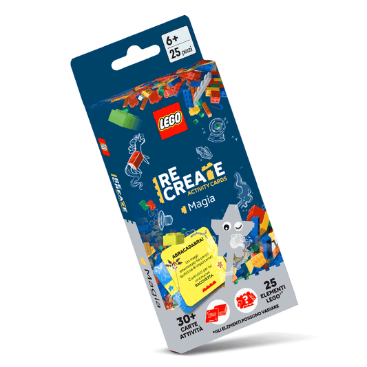 ReCreate Activity Cards  Magia LEGO carte party games 8054144618029