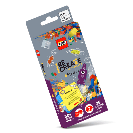 ReCreate Activity Cards Spazio LEGO carte party games 8054144618036