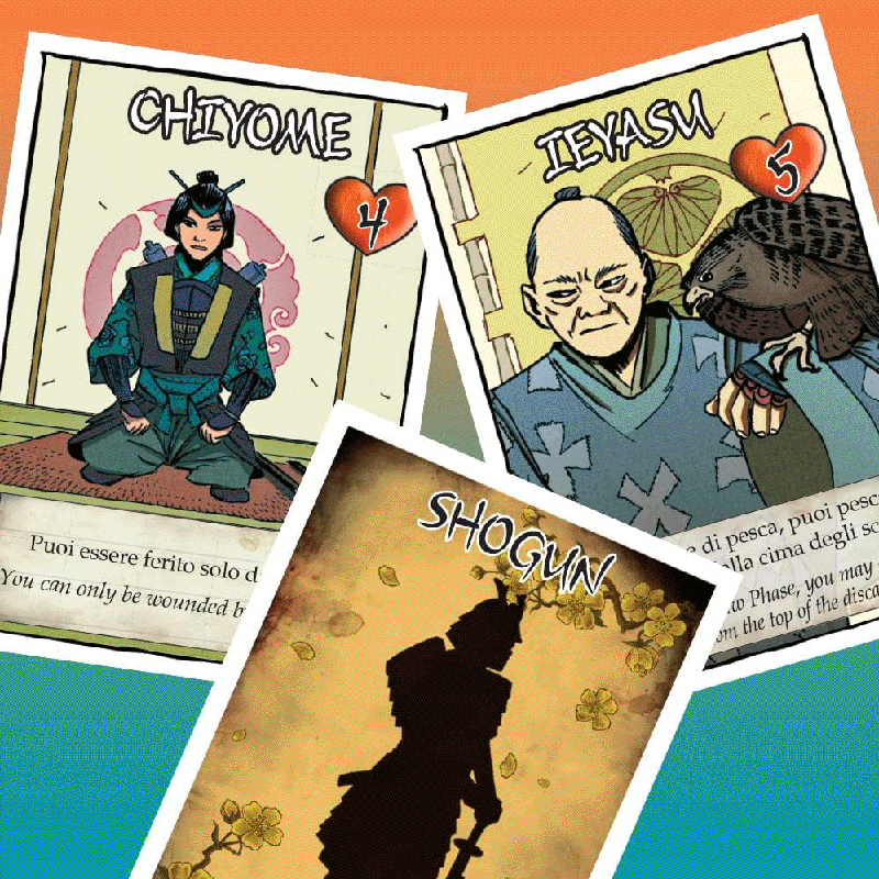 Samurai Sword DV Giochi party games carte 8032611691317