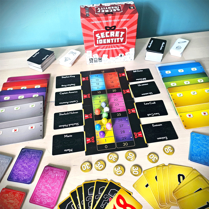 Secret Identity Nuova edizione Little Rocket Games Party games Famiglia 0806812035236