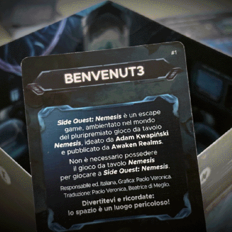 Side Quest Nemesis Ms Edizioni Investigativi Esperti 8051772020385