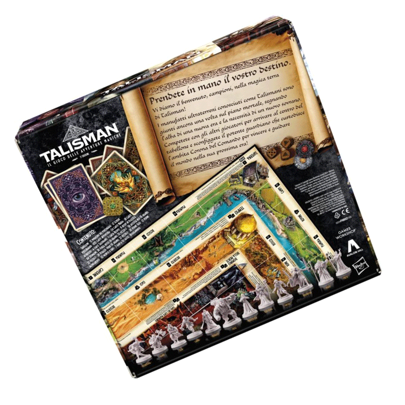 Talisman 5a Edizione Hasbro Gaming Avventura Family 5010996213426