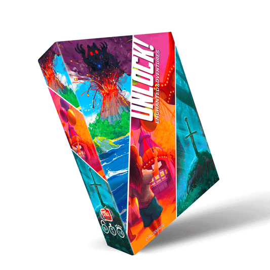 Unlock! Enchanted Adventures Asmodee Escape Room Family 3558380134329