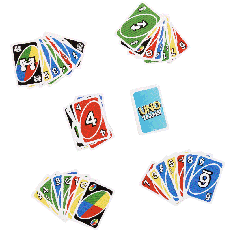 Uno Teams MATTEL Carte Family 194735238026