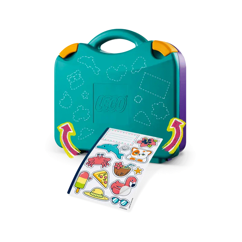 Valigia Creativa da Spiaggia e da Viaggio LEGO Friends 42672