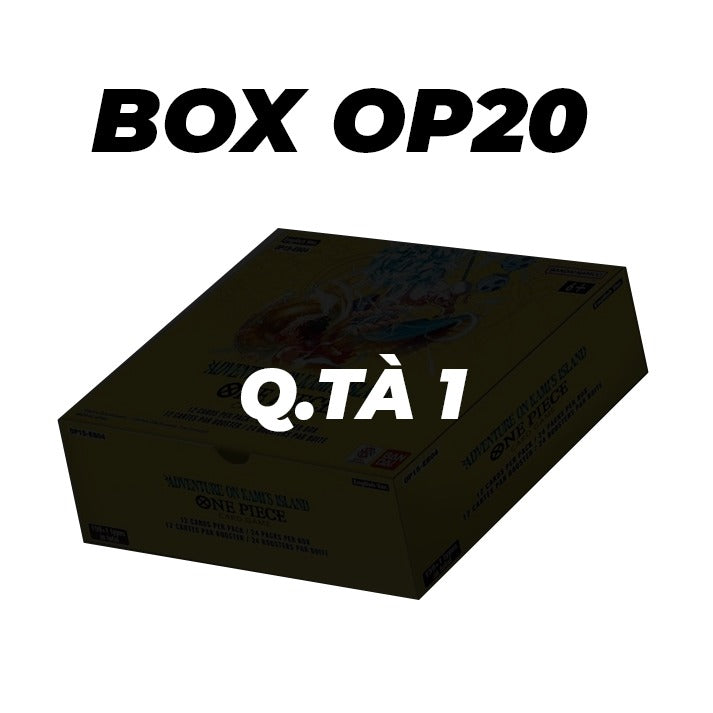 Box OP-20 One Piece Card Game ENG