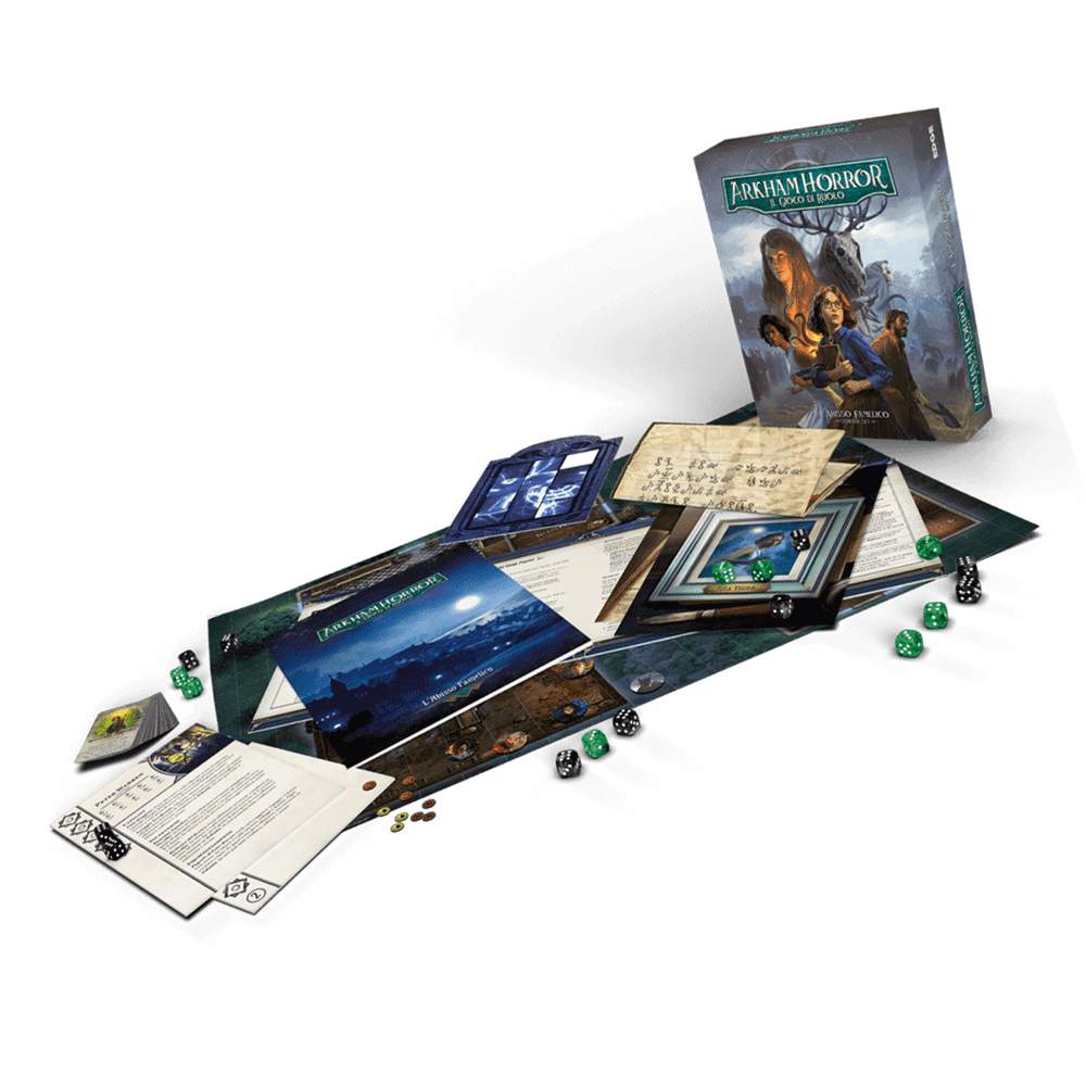 Arkham Horror GDR - Starter Set: L'abisso Famelico Asmodee Esperti collaborativi 3558380120513
