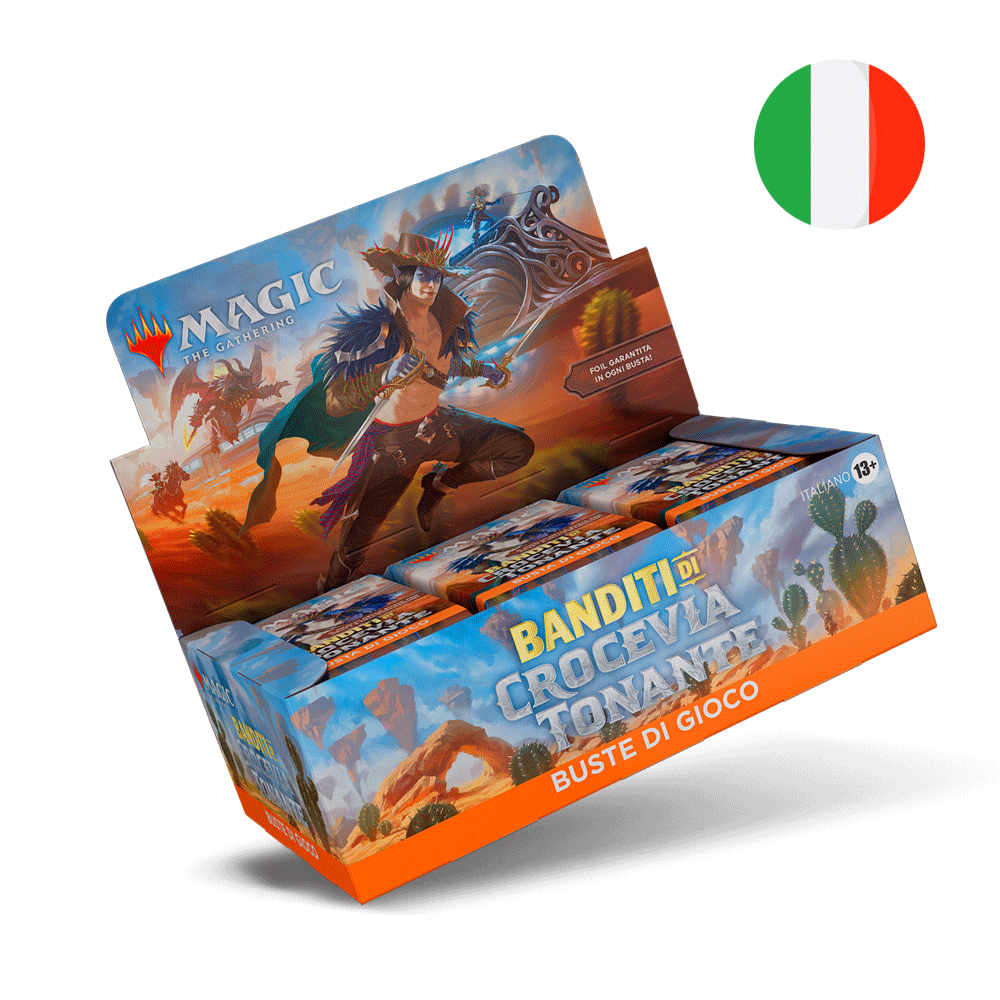 MTG - Banditi di Crocevia Tonante - Box Buste per Gioco ITA Magic the Gathering