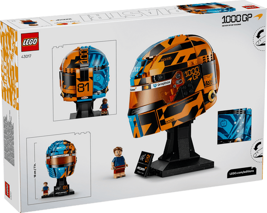 Casco di Oscar Piastri McLaren Mastercard F1® Team Lego Editions 43017