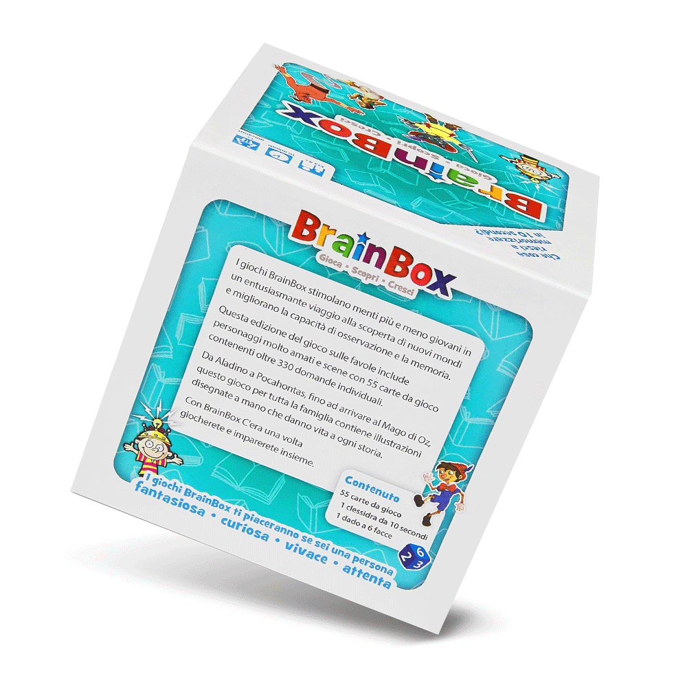 BrainBox C'era una Volta Asmodee Istruttivi Family 5025822139276