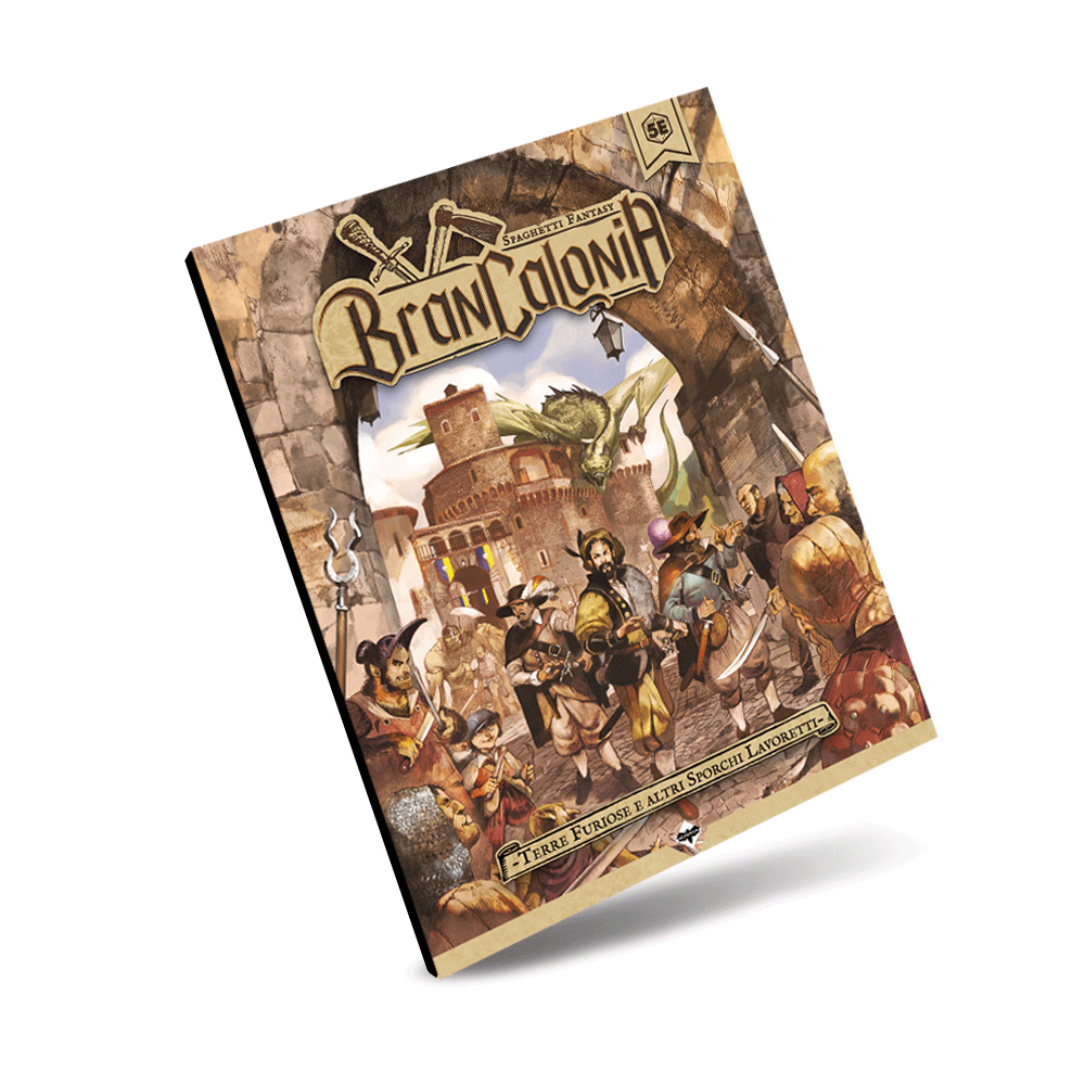 Brancalonia - Terre Furiose e altri Sporchi Lavoretti Raven Distribution Gioco di Ruolo 9791254981207