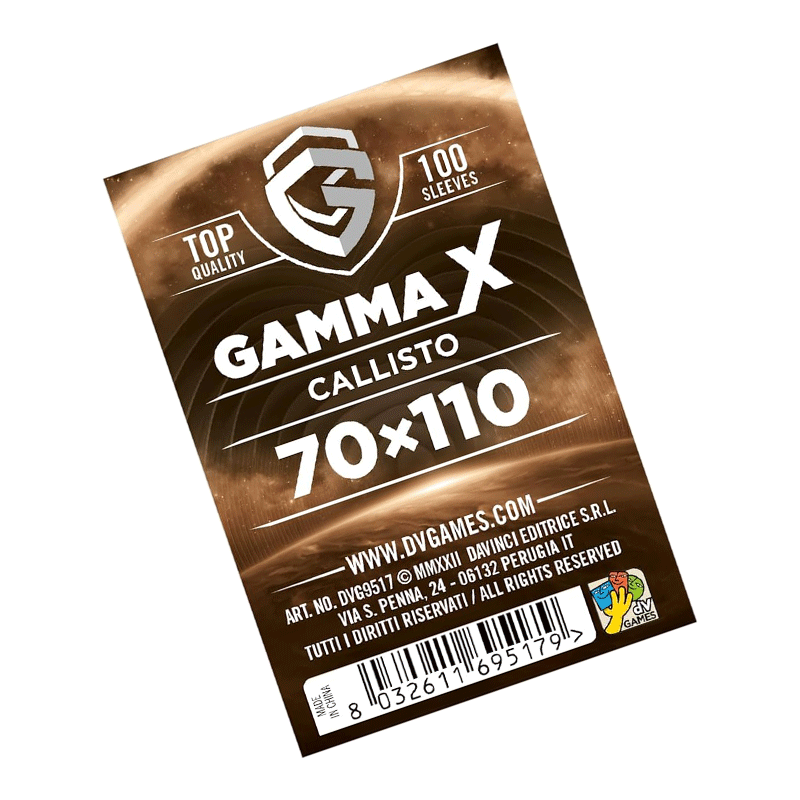 GAMMA X Callisto 70x110mm bustine protettive 100 pz